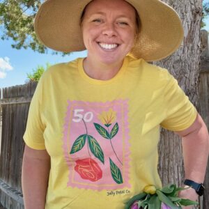 Flower Stamp T-Shirt