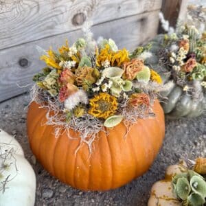 Dried Floral Pumpkin Workshop